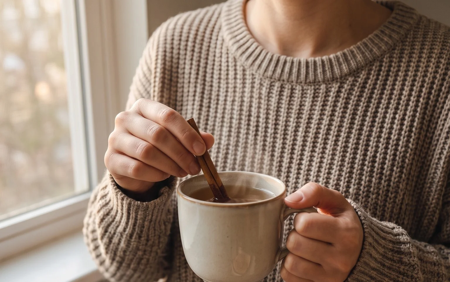 Korean Apple Tea with Ginger and Cinnamon (Saegwa Cha)